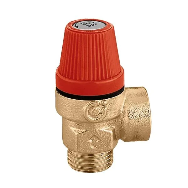 Клапан подривной мембранный Caleffi Ø 1/2"×1/2" - 3,0 bar, внутр.- наруж. резьба