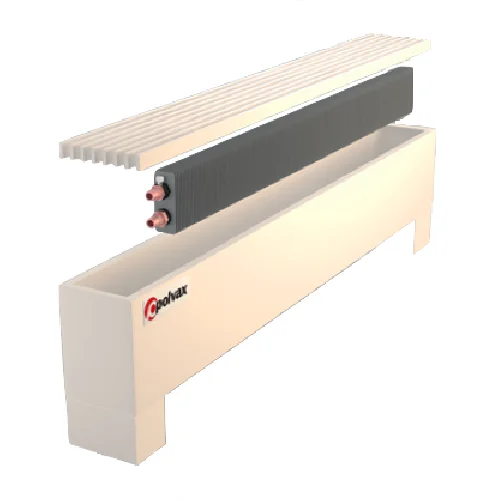 Конвектори POLVAX W. КЕ.75x2500x300 мм 2136 Вт