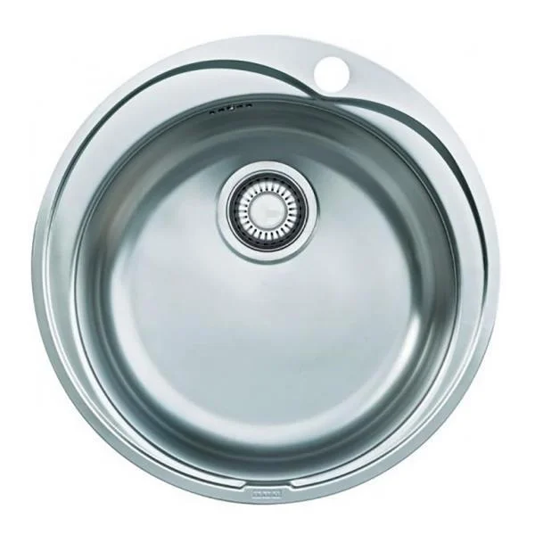 кухонна Мийка FRANKE RON 610-41 51х51х18 см, МАТОВА (вкл. вент. 3 1/2" + сіф.)
