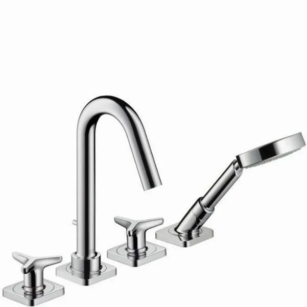 Змішувач Axor Citterio 34446000 на борт ванни, хром