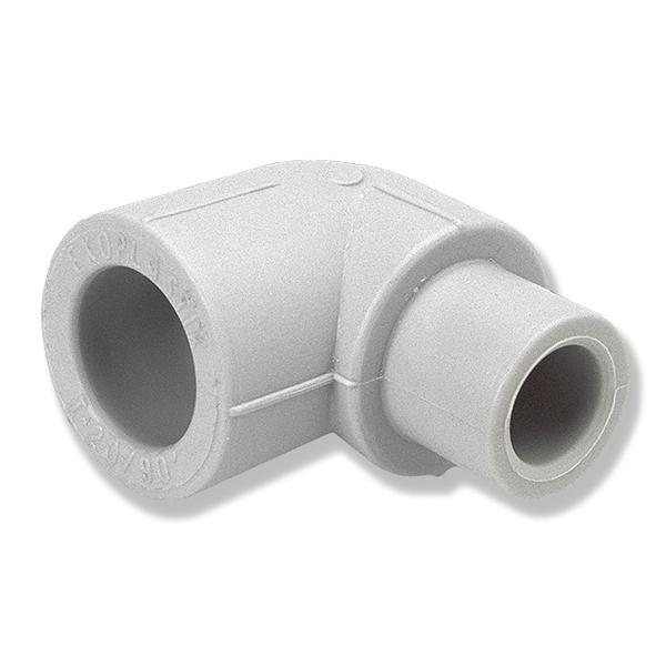 Коліно PPR Ekoplastik Ø 20/90° (внутр.- зовн. пайка)