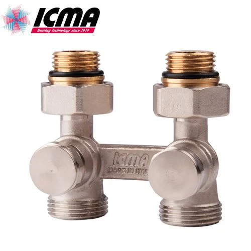 Кран радиаторный двухтрубный ICMA 1/2" прямий