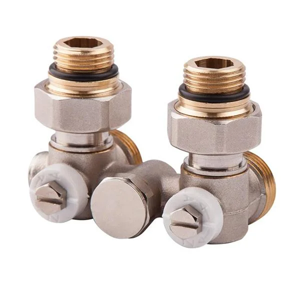 Кран радіаторний однотрубний Icma Ø 3/4"×1/2" кутовий
