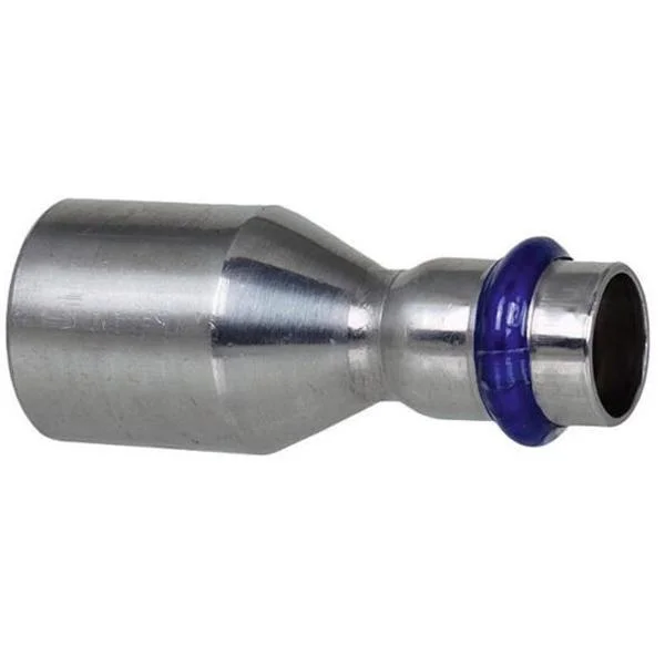 Перехід редукційний прес нержавійка ASG Inox Press Ø 54×35 мм, внутр.- зовн.