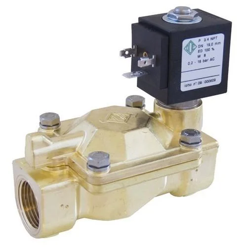 Клапан електромагнітний ODE 1-1/4" Kv 400 л / хв Т=90°З (нормально закритий)